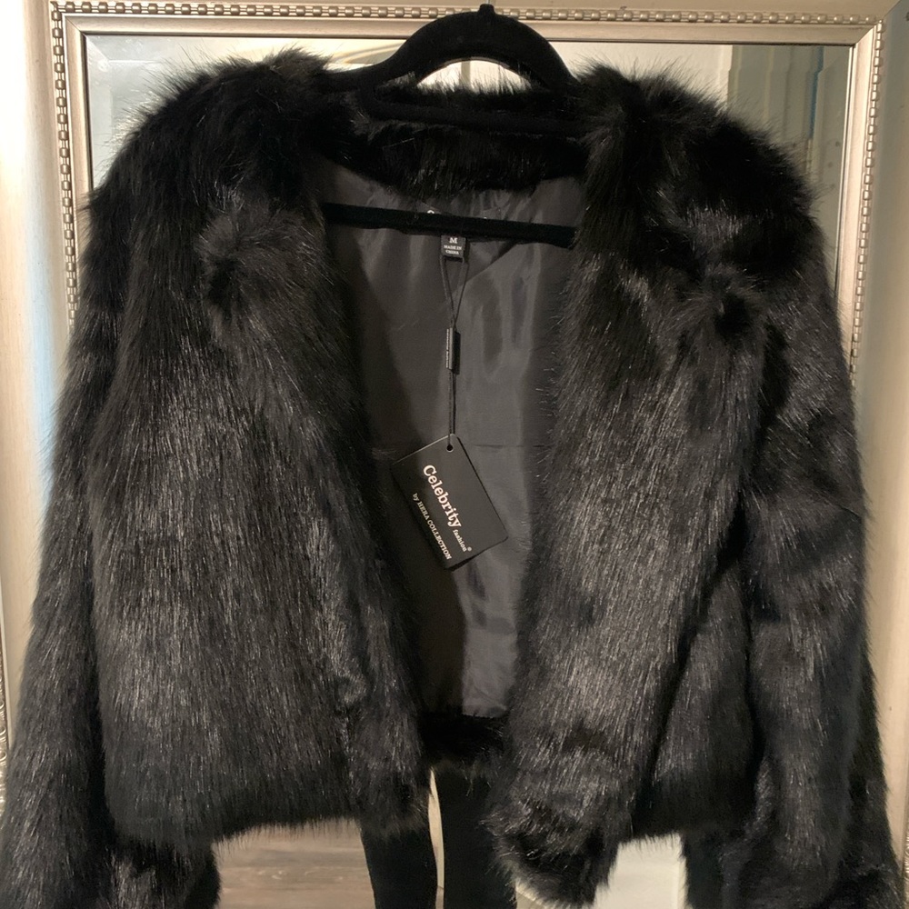 Faux Fur Cropped jacket